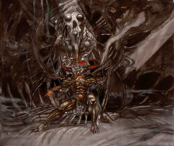 Amano Chaos on his throne
